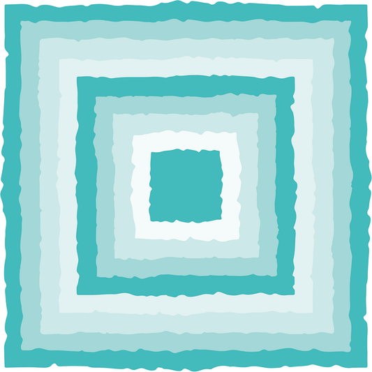 Deckle Edge Squares - Honey Cuts - Stand - Alone Dies - Honey Bee Stamps