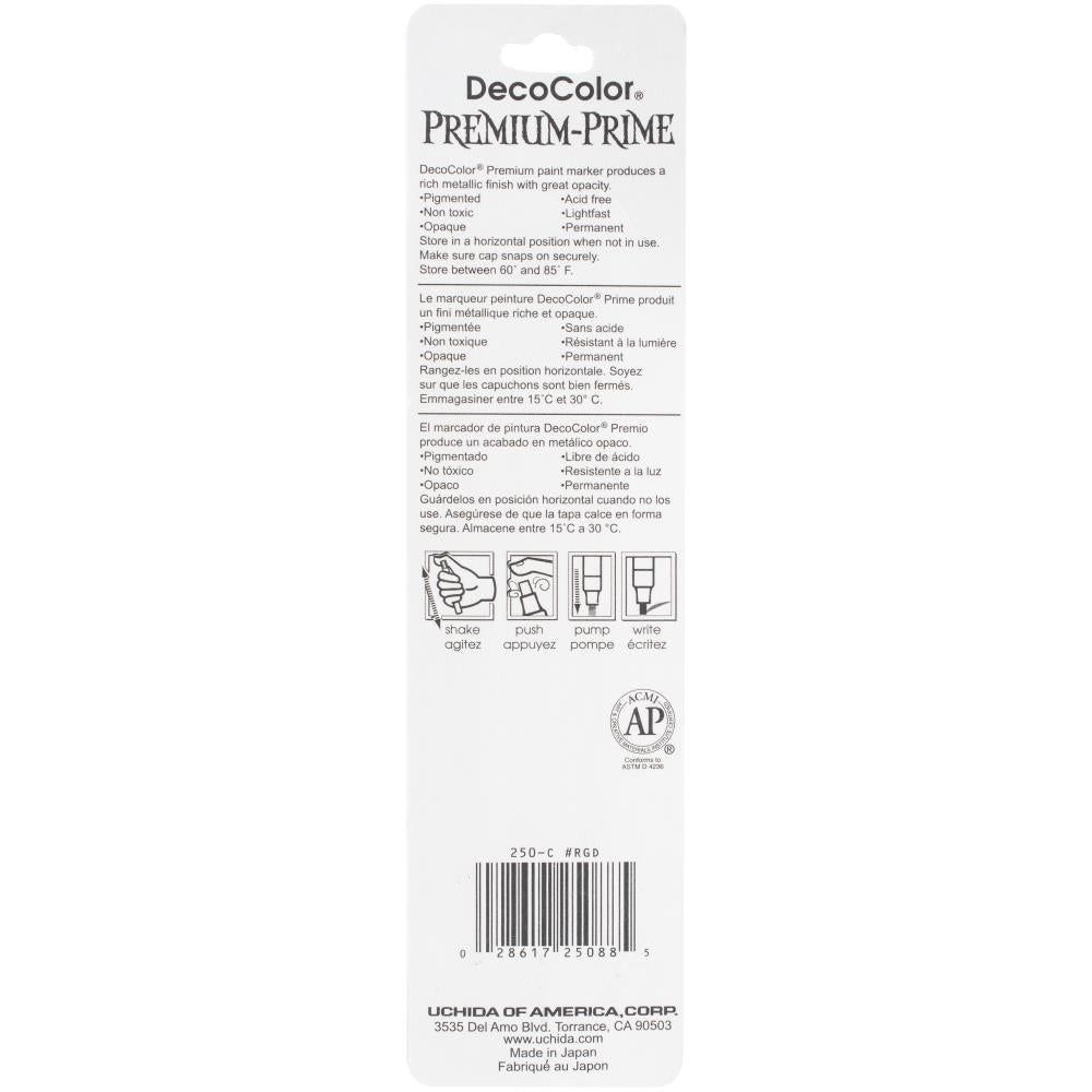 DecoColor Premium Permanent Opaque Paint Marker 2mm Leafing Tip - Rose Gold - Honey Bee Stamps