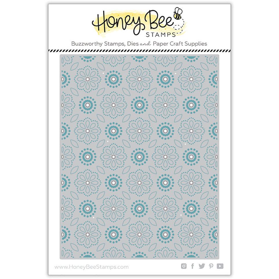 Delicate Daisy A2 Cover Plate Base - Honey Cuts - Stand - Alone Dies - Honey Bee Stamps