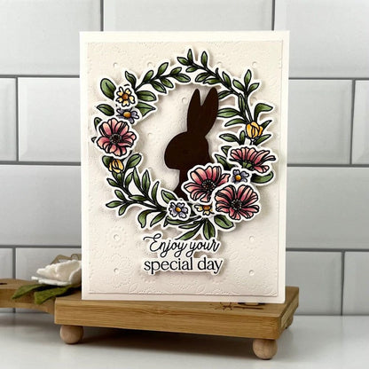 Delicate Daisy A2 Cover Plate Base - Honey Cuts - Stand - Alone Dies - Honey Bee Stamps