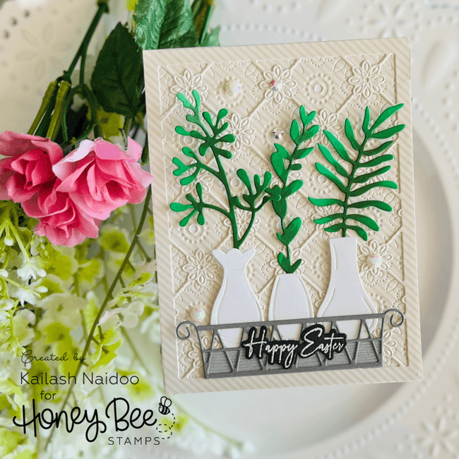 Delicate Daisy - A2 Cover Plate Top - Honey Cuts - Honey Bee Stamps