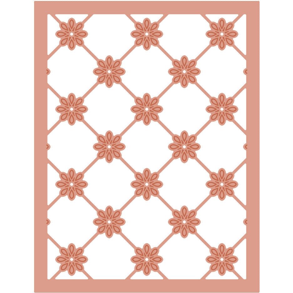 Delicate Daisy - A2 Cover Plate Top - Honey Cuts - Stand - Alone Dies - Honey Bee Stamps