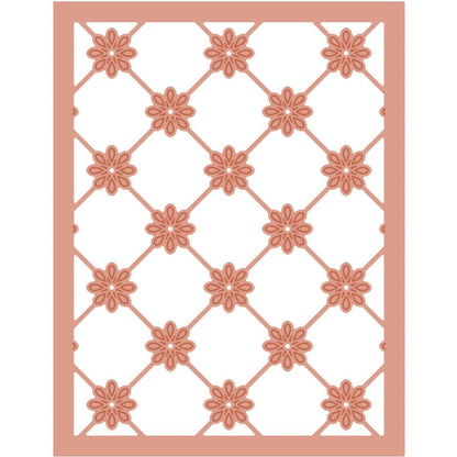 Delicate Daisy - A2 Cover Plate Top - Honey Cuts - Stand - Alone Dies - Honey Bee Stamps