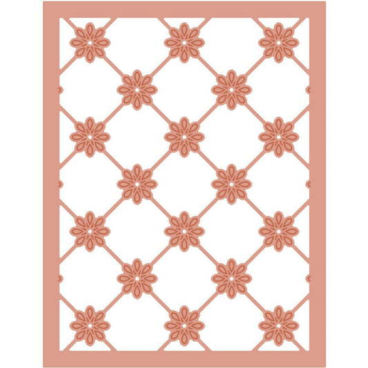 Delicate Daisy - A2 Cover Plate Top - Honey Cuts - Stand - Alone Dies - Honey Bee Stamps