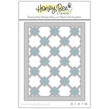 Delicate Daisy - A2 Cover Plate Top - Honey Cuts - Stand - Alone Dies - Honey Bee Stamps