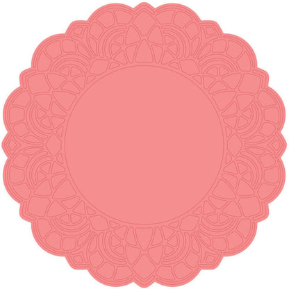 Delicate Doily Card Base - Honey Cuts - Stand - Alone Dies - Retiring - Honey Bee Stamps