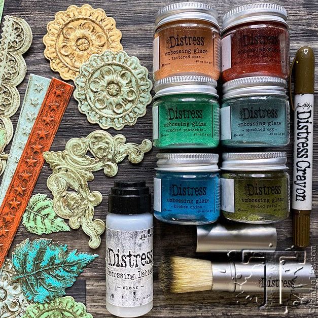 Distress Embossing Glaze by Tim Holtz - Choose Your Color - Honey Bee Stamps