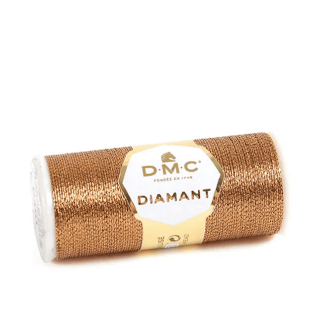DMC Diamant Metallic Thread 38.2yd - Copper - Honey Bee Stamps