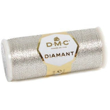 DMC Diamant Metallic Thread 38.2yd - Light Silver - Honey Bee Stamps