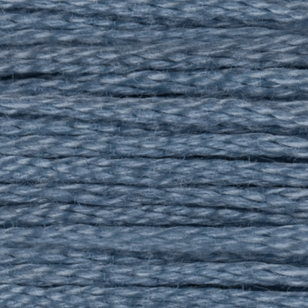DMC Embroidery Floss, 6 - Strand - Antique Blue Light 932 - Honey Bee Stamps