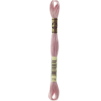 DMC Embroidery Floss, 6 - Strand - Antique Mauve Very Light 778 - Honey Bee Stamps