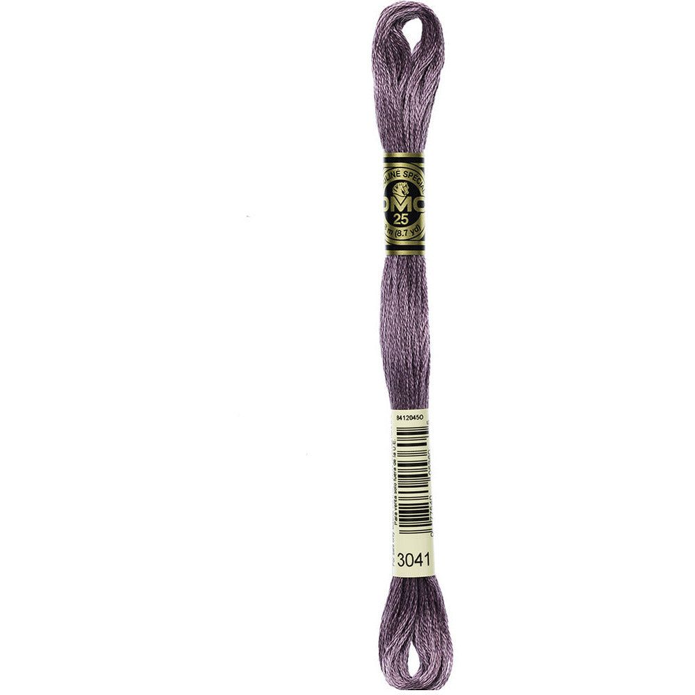 DMC Embroidery Floss, 6 - Strand - Antique Violet Medium 3041 - Honey Bee Stamps