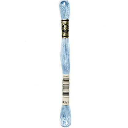 DMC Embroidery Floss, 6 - Strand - Baby Blue Light 3325 - Honey Bee Stamps