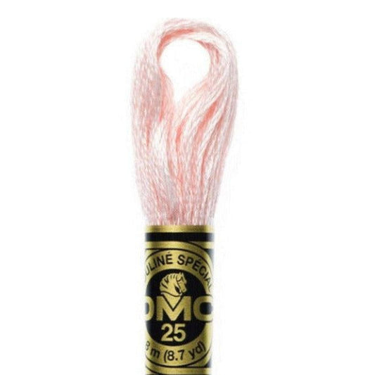 DMC Embroidery Floss, 6 - Strand - Baby Pink 818 - Honey Bee Stamps