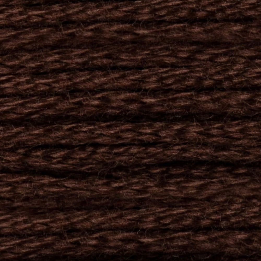 DMC Embroidery Floss, 6 - Strand - Beige Brown Very Dark 838 - Honey Bee Stamps