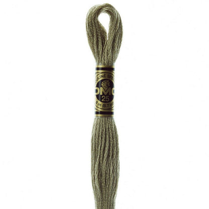 DMC Embroidery Floss, 6 - Strand - Beige Gray Dark 642 - Honey Bee Stamps