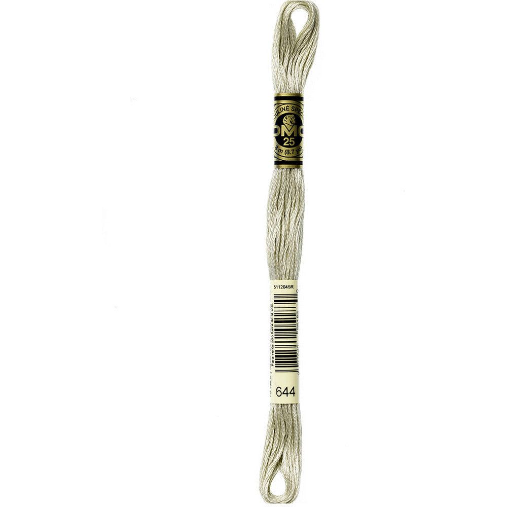 DMC Embroidery Floss, 6 - Strand - Beige Gray Medium 644 - Honey Bee Stamps