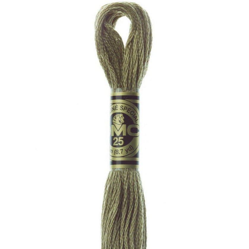 DMC Embroidery Floss, 6 - Strand - Beige Gray Very Dark 640 - Honey Bee Stamps