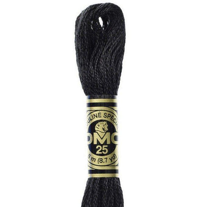 DMC Embroidery Floss, 6-Strand - Black #310 - Honey Bee Stamps