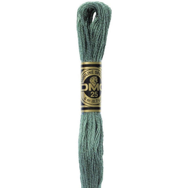 DMC Embroidery Floss, 6-Strand - Blue Green Dark #501 - Honey Bee Stamps