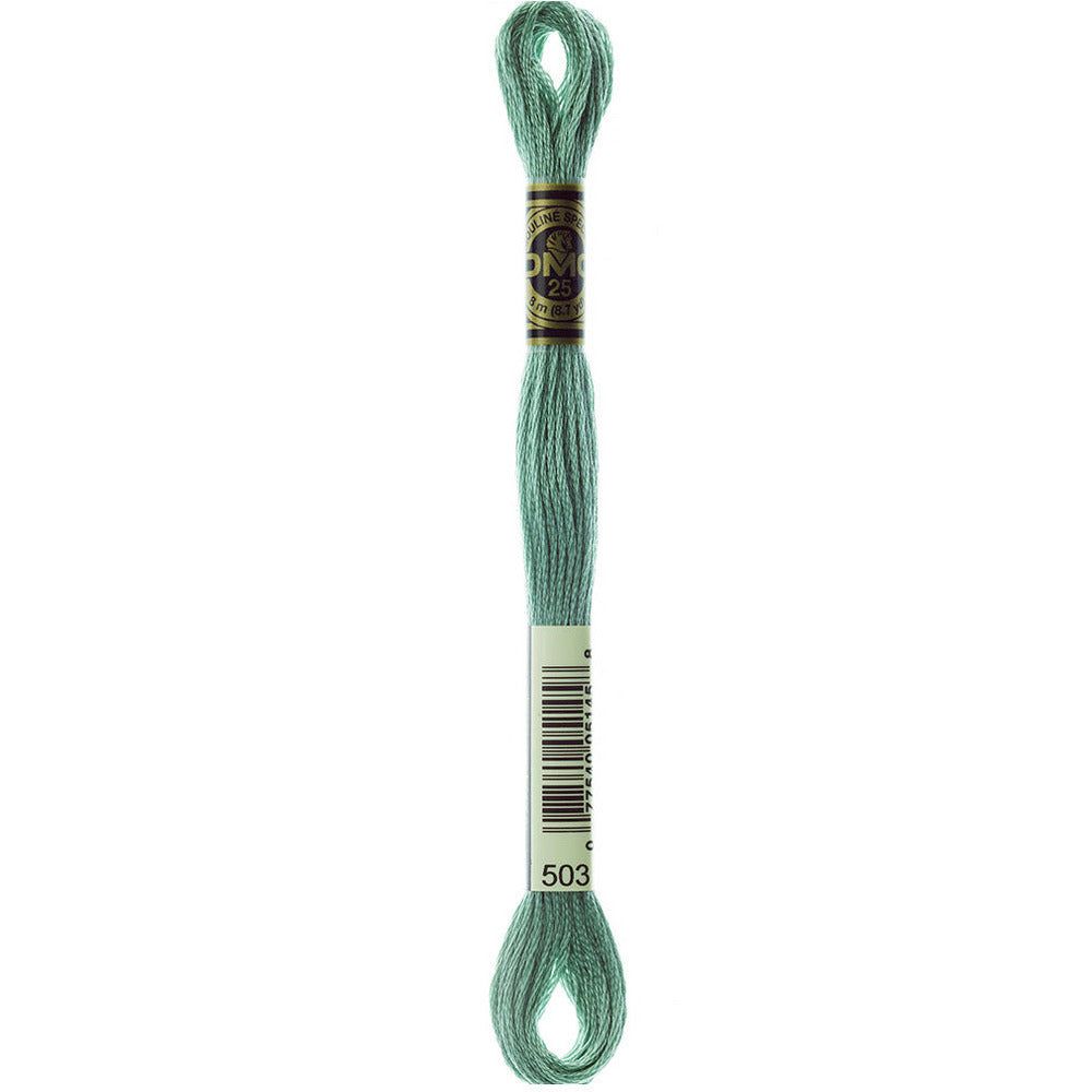 DMC Embroidery Floss, 6 - Strand - Blue Green Medium 503 - Honey Bee Stamps