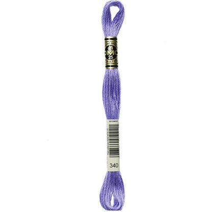 DMC Embroidery Floss, 6 - Strand - Blue Violet 340 - Honey Bee Stamps