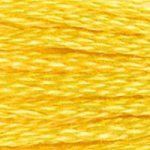 DMC Embroidery Floss, 6 - Strand - Bright Canary 973 - Honey Bee Stamps