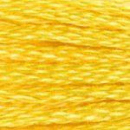 DMC Embroidery Floss, 6 - Strand - Bright Canary 973 - Honey Bee Stamps