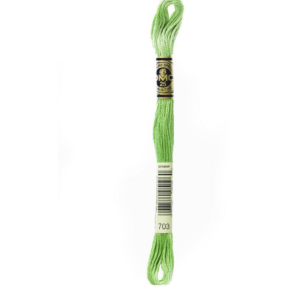 DMC Embroidery Floss, 6 - Strand - Chartreuse 703 - Honey Bee Stamps