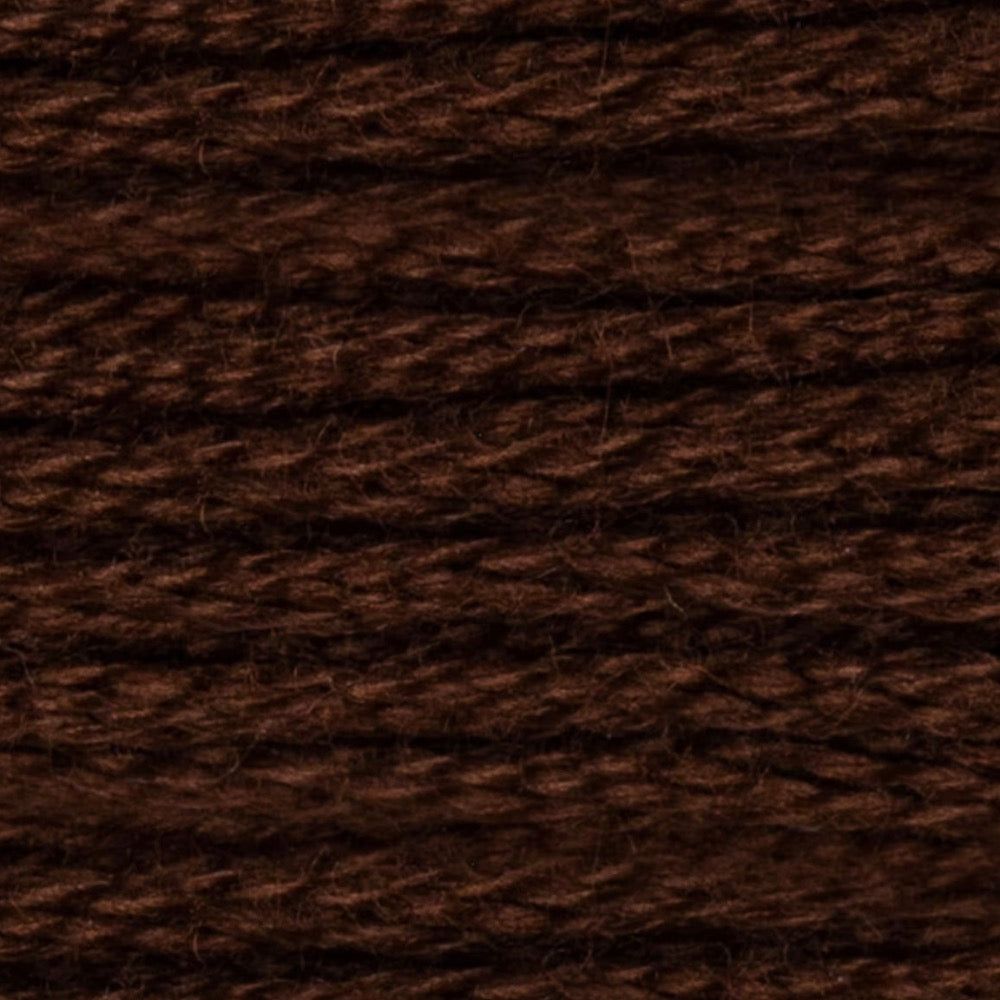 DMC Embroidery Floss, 6-Strand - Coffee Brown Ultra Dark #938 - Honey Bee Stamps