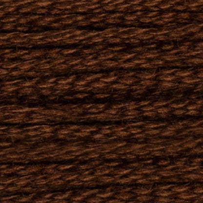DMC Embroidery Floss, 6 - Strand - Coffee Brown Very Dark 898 - Honey Bee Stamps