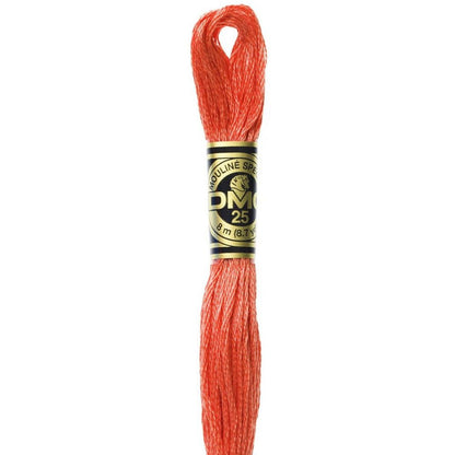 DMC Embroidery Floss, 6 - Strand - Coral 351 - Honey Bee Stamps