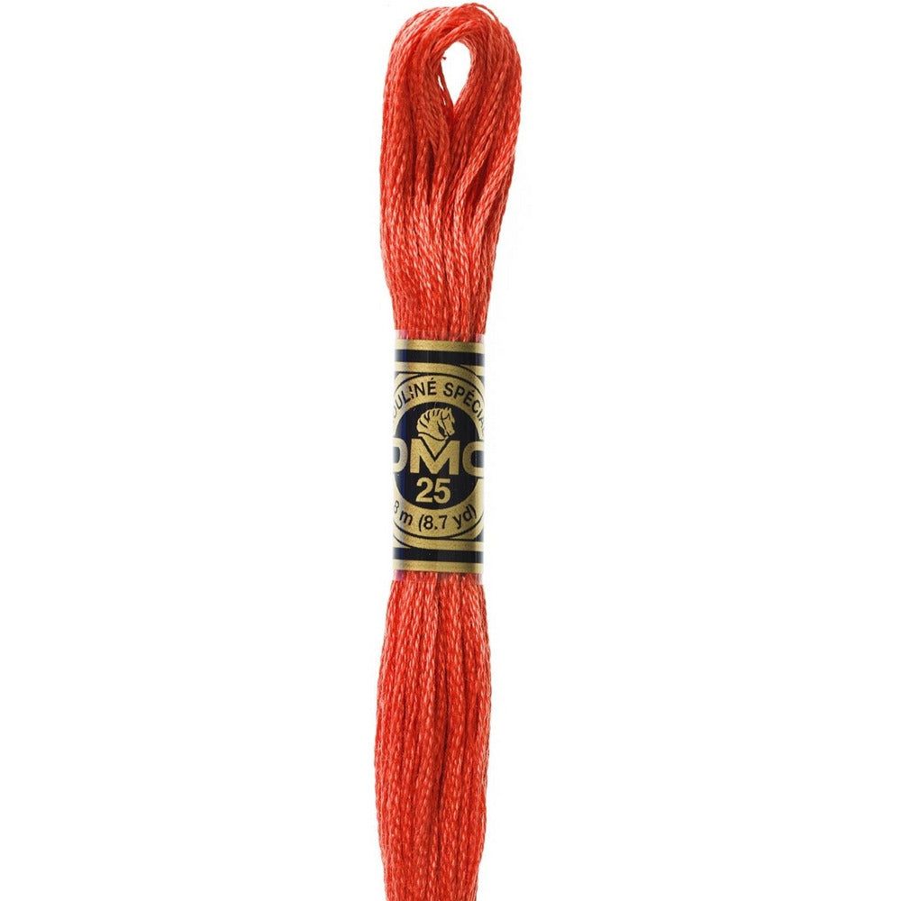 DMC Embroidery Floss, 6 - Strand - Coral Medium 350 - Honey Bee Stamps