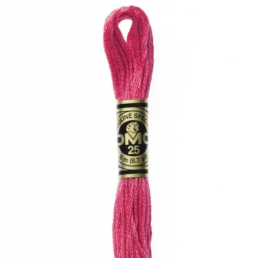 DMC Embroidery Floss, 6 - Strand - Cranberry Dark 601 - Honey Bee Stamps