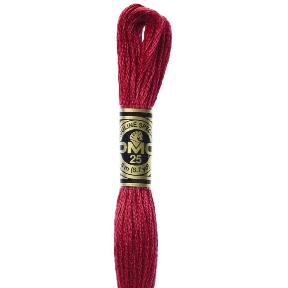 DMC Embroidery Floss, 6 - Strand - Dark Red 498 - Honey Bee Stamps