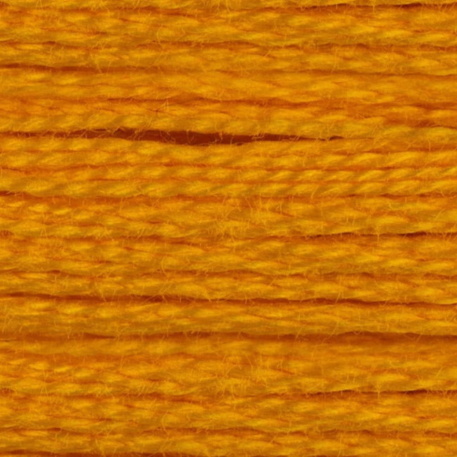 DMC Embroidery Floss, 6-Strand - Deep Canary #972 - Honey Bee Stamps