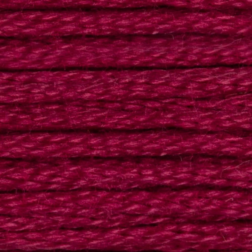 DMC Embroidery Floss, 6-Strand - Dusty Rose Ultra Dark #3350 - Honey Bee Stamps