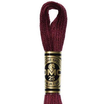 DMC Embroidery Floss, 6 - Strand - Garnet Dark 814 - Honey Bee Stamps