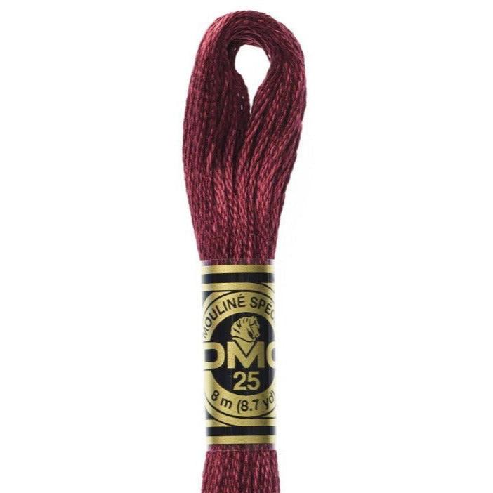 DMC Embroidery Floss, 6-Strand - Garnet Very Dark #902 - Honey Bee Stamps