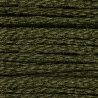 DMC Embroidery Floss, 6 - Strand - Green Gray Dark 3051 - Honey Bee Stamps