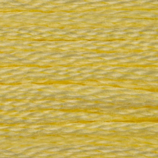 DMC Embroidery Floss, 6-Strand - Lemon Light #445 - Honey Bee Stamps