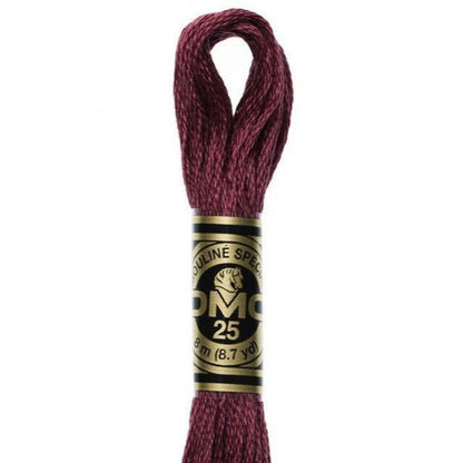 DMC Embroidery Floss, 6 - Strand - Mauve Dark 3685 - Honey Bee Stamps
