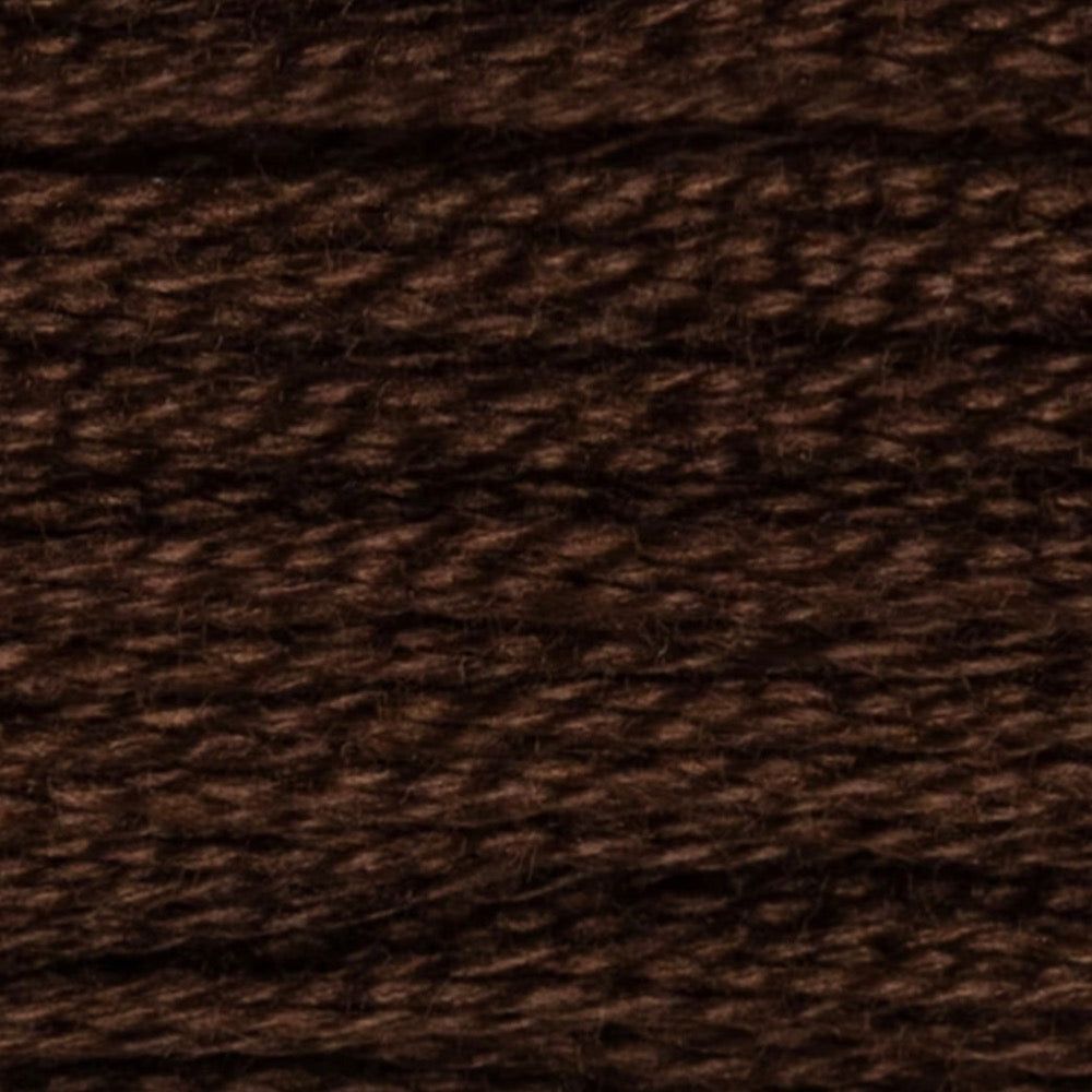 DMC Embroidery Floss, 6 - Strand - Mocha Brown Very Dark 3031 - Honey Bee Stamps