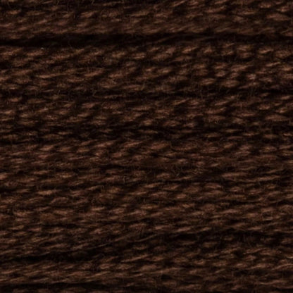 DMC Embroidery Floss, 6 - Strand - Mocha Brown Very Dark 3031 - Honey Bee Stamps
