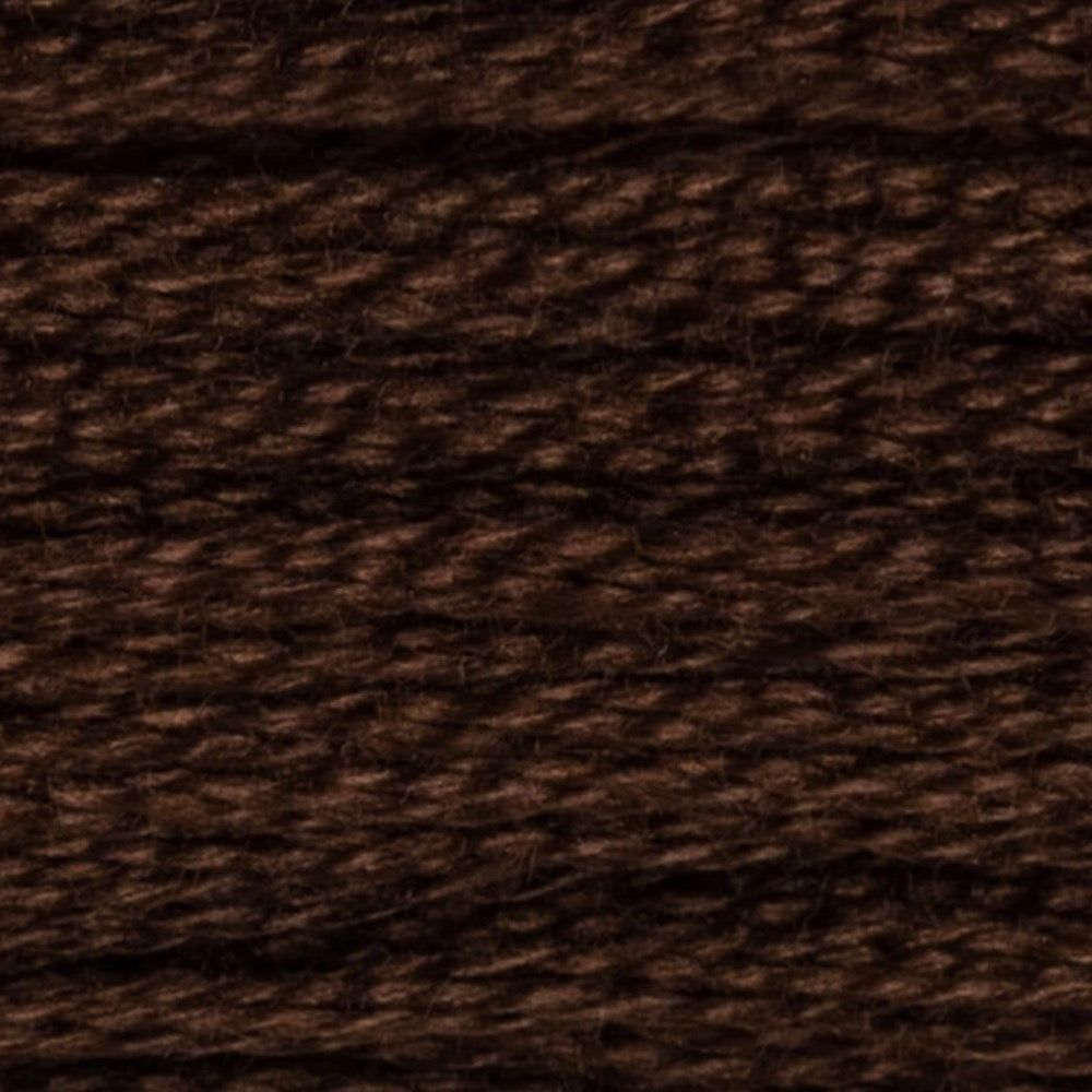 DMC Embroidery Floss, 6-Strand - Mocha Brown Very Dark #3031 - Honey Bee Stamps