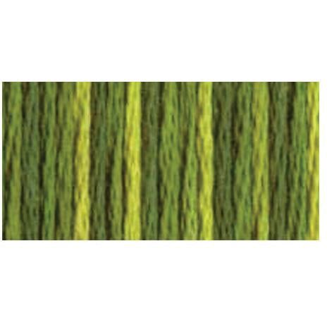 DMC Embroidery Floss, 6 - Strand Multi - Color Variations - Amazon Moss - Honey Bee Stamps