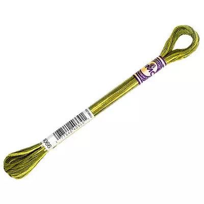 DMC Embroidery Floss, 6 - Strand Multi - Color Variations - Amazon Moss - Honey Bee Stamps