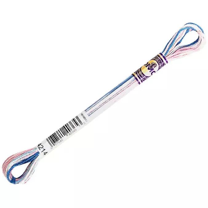 DMC Embroidery Floss, 6 - Strand Multi - Color Variations - Cotton Candy - Honey Bee Stamps