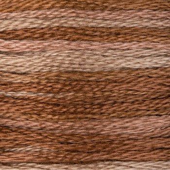 DMC Embroidery Floss, 6 - Strand Multi - Color Variations - Driftwood - Honey Bee Stamps