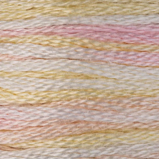 DMC Embroidery Floss, 6 - Strand Multi - Color Variations - Glistening Pearls - Honey Bee Stamps